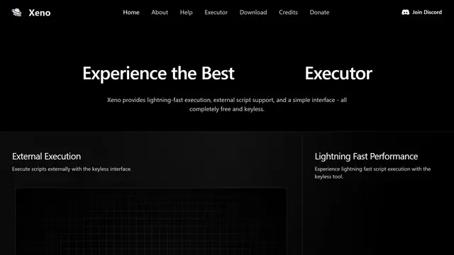 Xeno Executor, a Roblox Executor for Windows